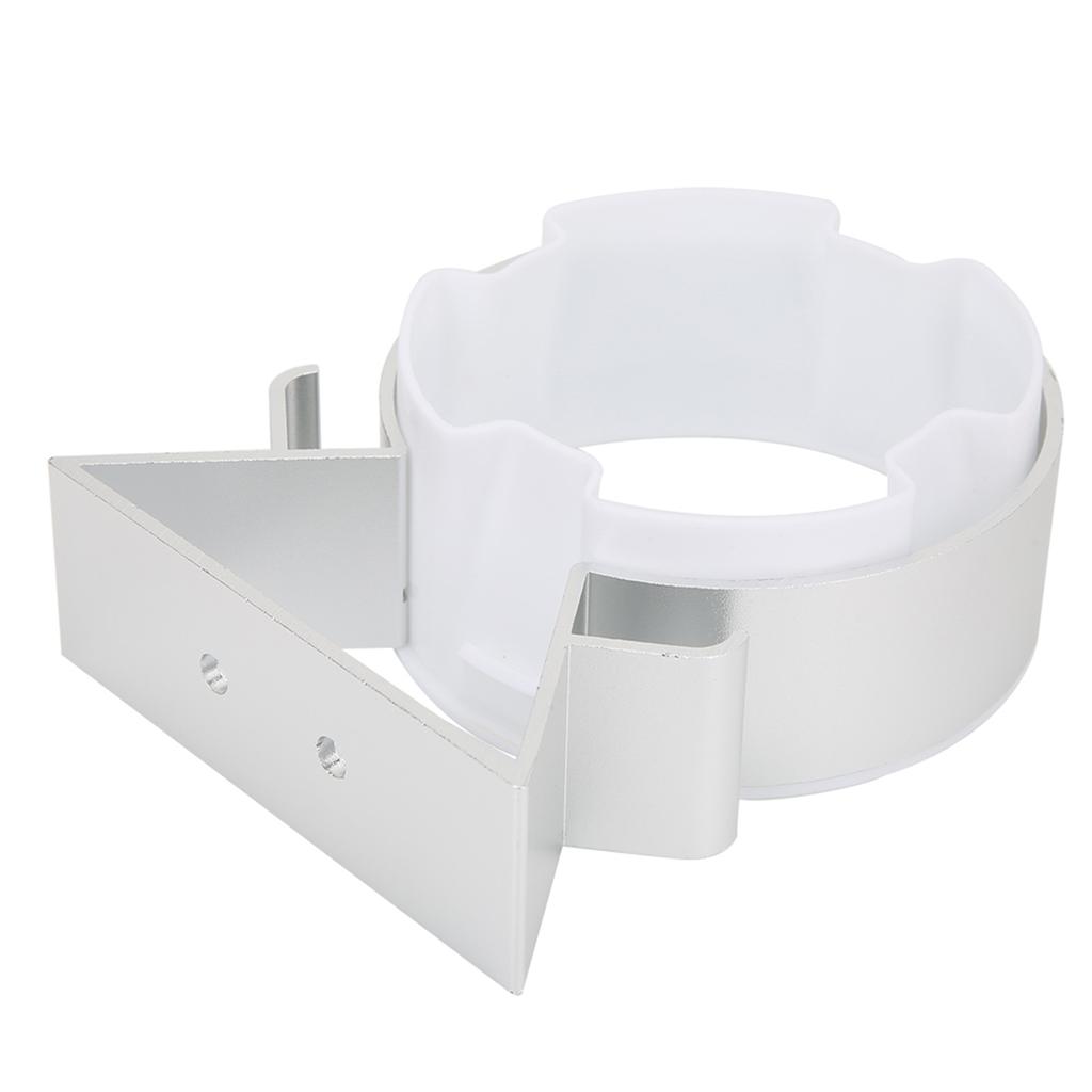 Hair Dryer Rack Space Aluminum Hole Free Blower Organizer Lightweight Hardware Accessory(9482SS