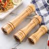 Oak Wood Manual Pepper Grinder - Pepper Mill and Seasoning Shaker Jar