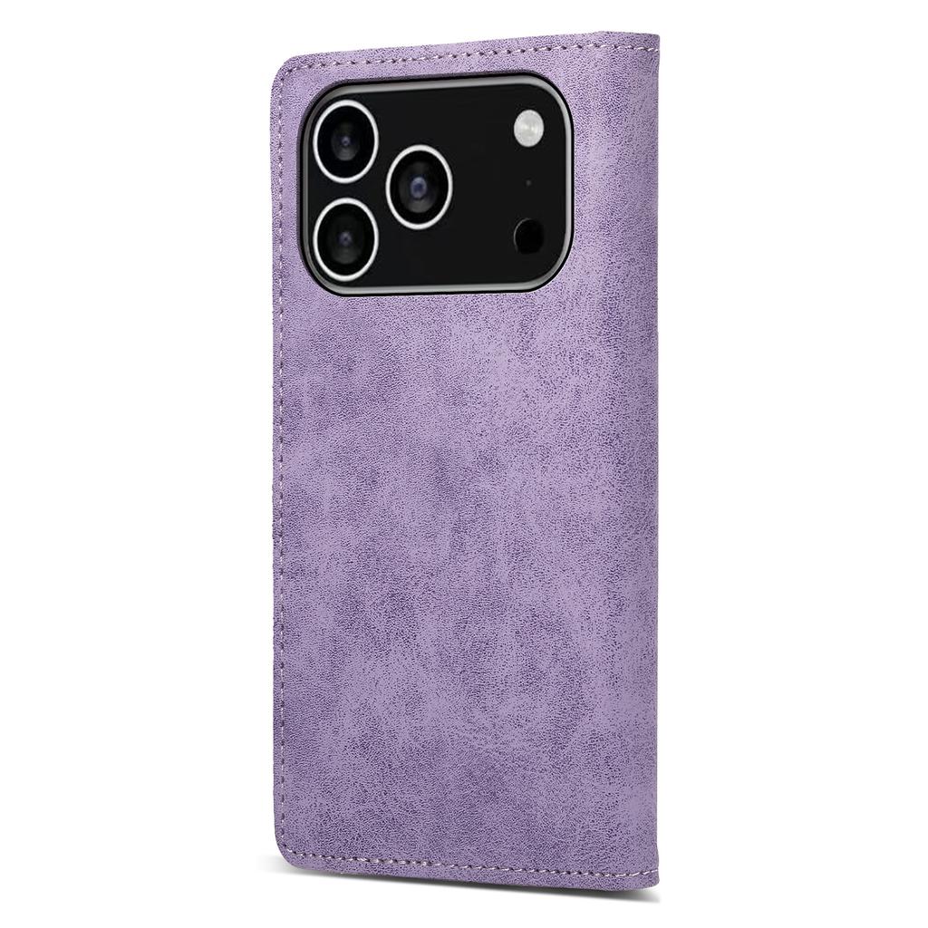 For iPhone 17 Pro Wallet Case RFID Blocking PU Leather Phone Cover