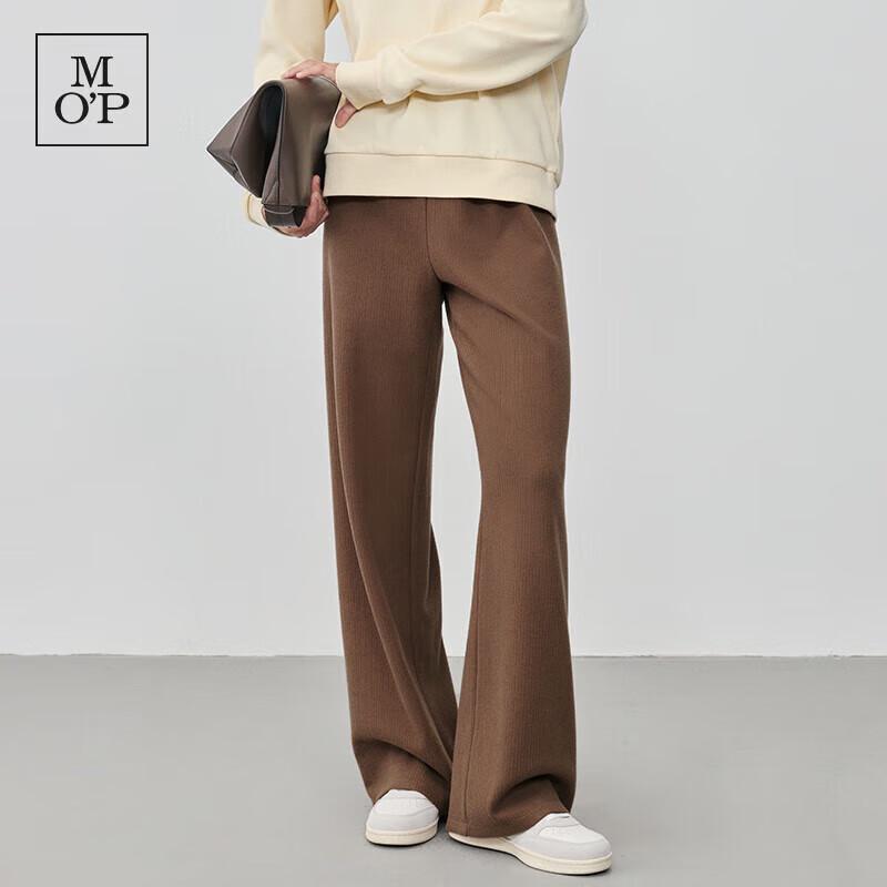 Marc O'Polo Women's Ribbed Knit Wide-Leg Trousers