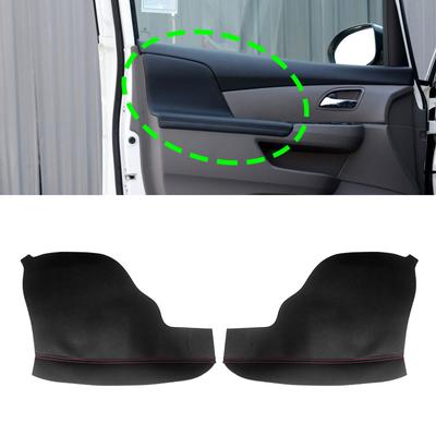 Podłokietnik drzwiowy z miękkiej skóry z gąbką do Honda Odyssey 2011 2012 2013 - 2017 2 szt. Osłona panelu podłokietnika przednich drzwi samochodowych