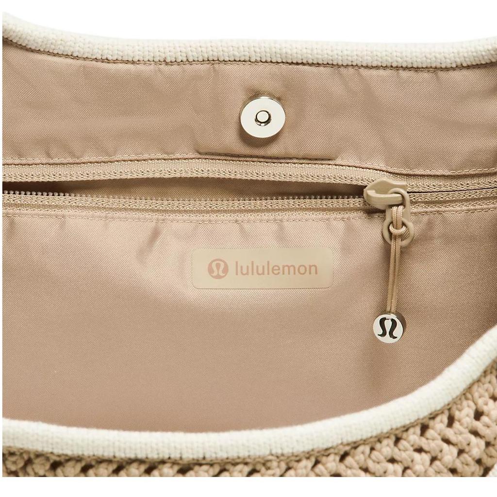 Lululemon Polyester Shoulder Bag Regular Women's Cardamom & Ivory White LW9FPNS-071456