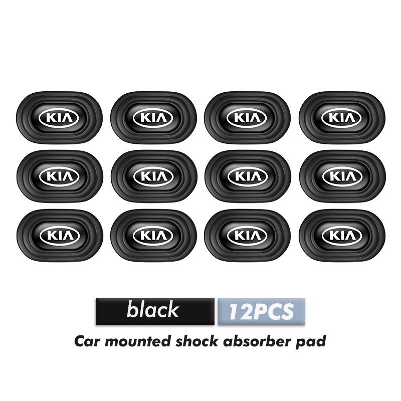 BBEA9 8pcs Car Door Anti-Collision Shock Absorber Sticker Accessories Sticker For KIA Sorento Stinger Spectra Niro Cadenza Sephia