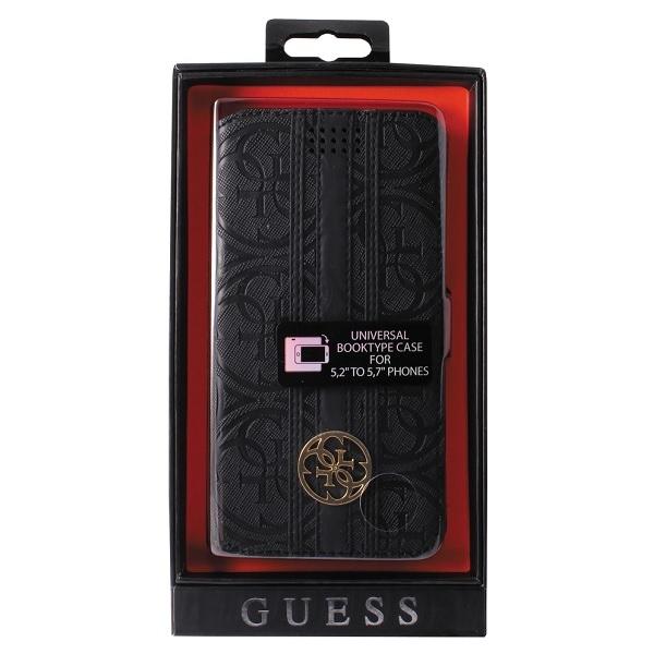Guess Gubkxlhebk Universal XL 5.2 - 5.7" Negro/Black Book 4G Heritage
