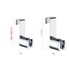 Free Nail Bidet Hook Holder Stainless Steel Hanger ABS Brushed Socket Wall Shower for Head Holder Sprayer 1 Pack