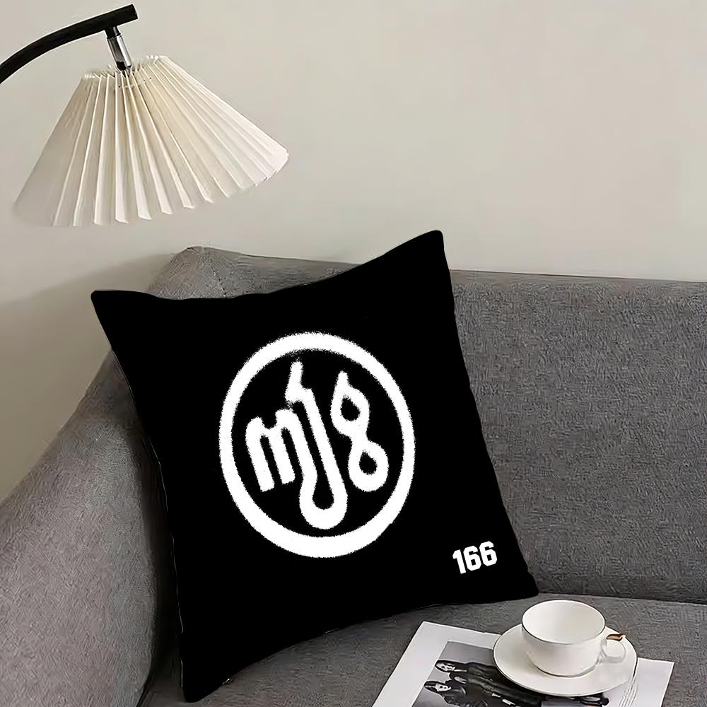 Aargentinian M-Milo Jj Singer Cushion Cover Pillowcase Ultra Soft Skin Friendly Fabric Cloud Like Comfort & Concealed Zipper