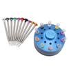 10pcs Professional Slotted Screwdriver Kit Multi Size   Screwdriver Set with 20pcs Blades for Eyeglasses