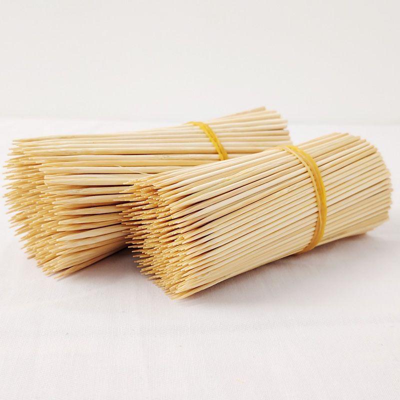 ZISIZ Disposable Bamboo Barbecue Skewers