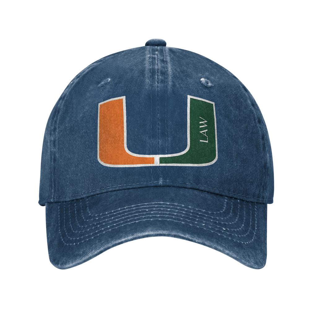 Baseball Cap Miami Hurricanes 2025 College Football Playoff The U is Back Summer Fashion Hip Hop Sports Sun Visor Snapback Cap