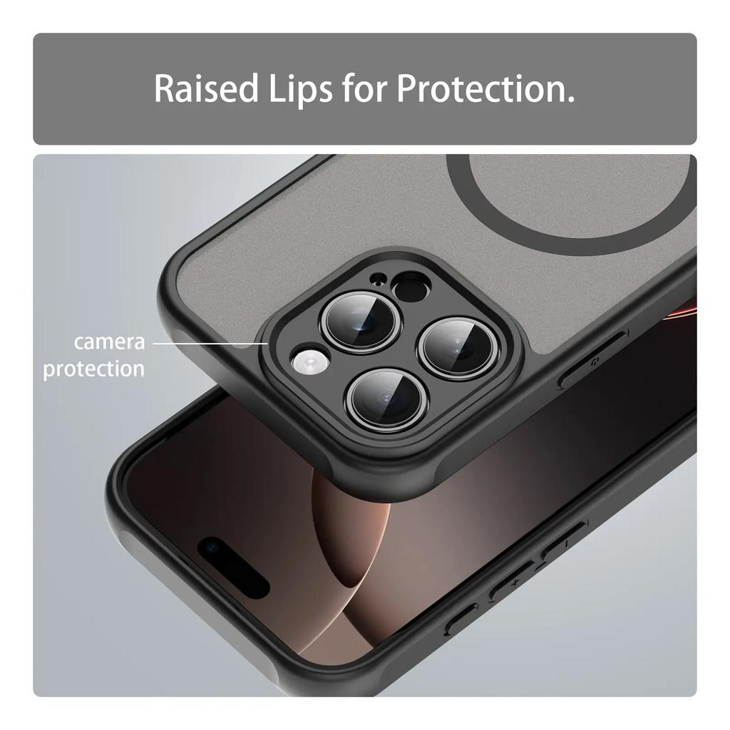 iPhone 13 Pro Max Phone Case,strong Magnetic Shockproof Bumper Hybrid Cover For iPhone 13 Pro Max