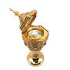 Creative Middle Eastern Gift Middle Eastern Golden 220V Electric Censers Metal Bakhoors Burners Safe ,Not Have Flame
