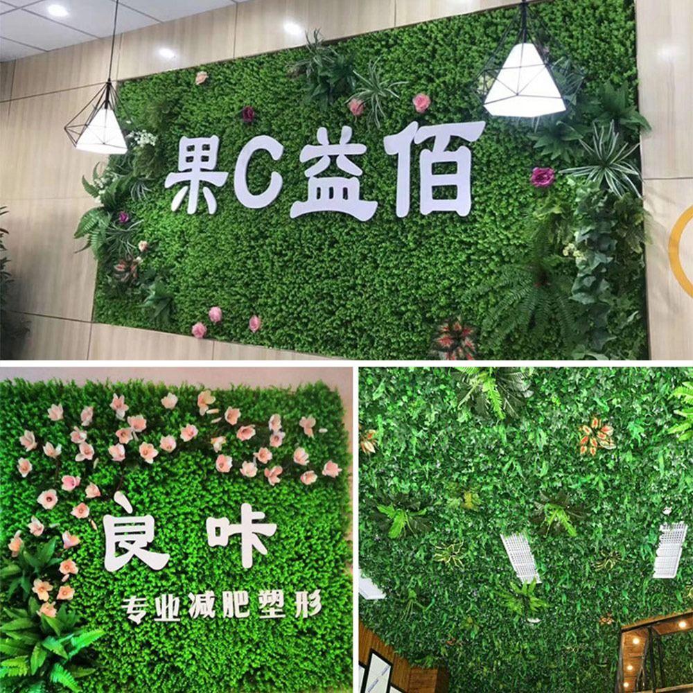 Green Artificial Lawn 40*60cm Greenery Wall Creative Simulation Lawn  Shop