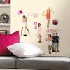 Repositionable Wall Sticker VIOLETTA - THE DECO FACTORY - Pink