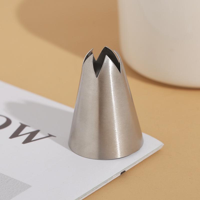 304 Stainless Steel Large Piping Tips Set: 1B & 1C for Cookie & Rose Designs, Cream Cake Baking DIY Tools