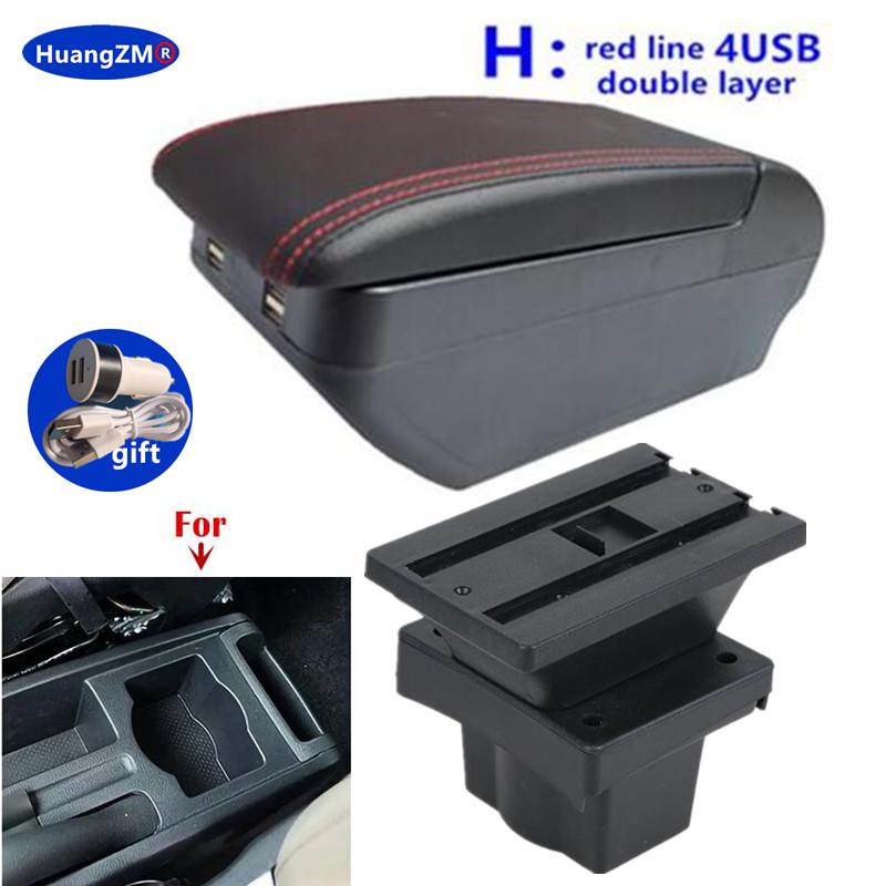 For Skoda Octavia Armrest box For Skoda Yeti Mk2 2005-2012 Storage box Car Armrest Interior Dedicated Retrofit Car Accessories