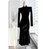 Women's Black Fishtail Skirt Dress - Spring/Autumn Hip-Hugging Long Skirt 2026 New Style