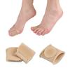 Faser Hühneraugenabdeckung High Heels Weich Abriebfest und Schmerzhemmend Zehenabdeckung Elastische Faser Atmungsaktiv Fingerabdeckung Fleck