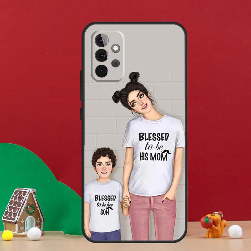 Baby Mom MUM MOTHER Girl Queen Case For Samsung Galaxy A17 A06 A16 A56 A36 A54 A34 A14 A52 A32 A13 A23 A33 A53 A15 A35 A55