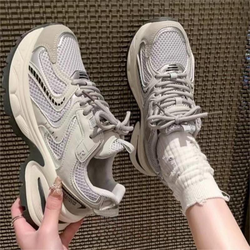 

Жіночі розкішні кросівки Сітчасте дихаюче взуття для жінок Спорт Біг Повсякденний жіночий фітнес Туфлі з вулканізації Кошики 38