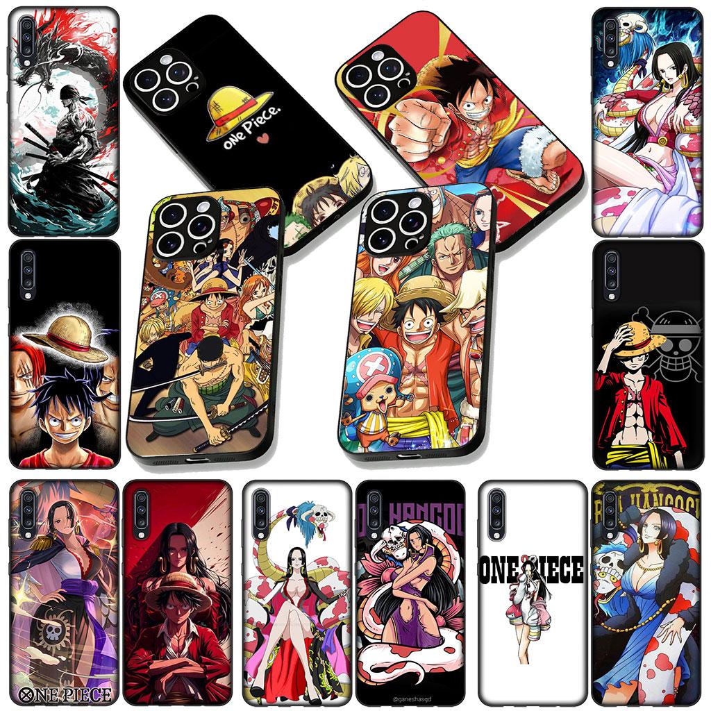 Cover for Samsung Galaxy S25 S24 S23 FE Plus Ultra S7 Edge A16 A15 5G s25+ Phone Case One Luffy Boa Hancock Piece Roronoa Zoro