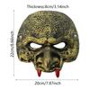 Halloween Cosplay Mask Goblin Mask Mardi Gras Mask Scary Half Face Mask Masquerade Mask for Carnival Costume Party