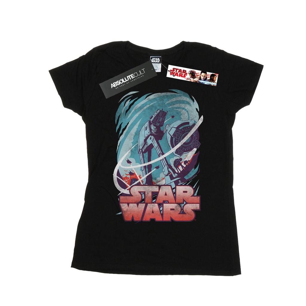 STAR WARS Womens/Ladies Hoth Swirl Cotton T-Shirt