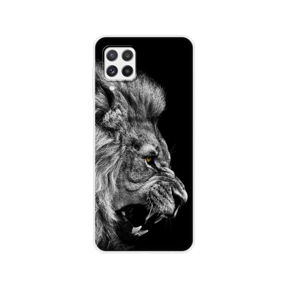 

Чехол для Samsung A22, задняя крышка для телефона Samsung Galaxy A22 A22S 5G 4G GalaxyA22 A 22, силиконовый чехол-бампер, волк, тигр, лев, медведь Samsung A22 4G