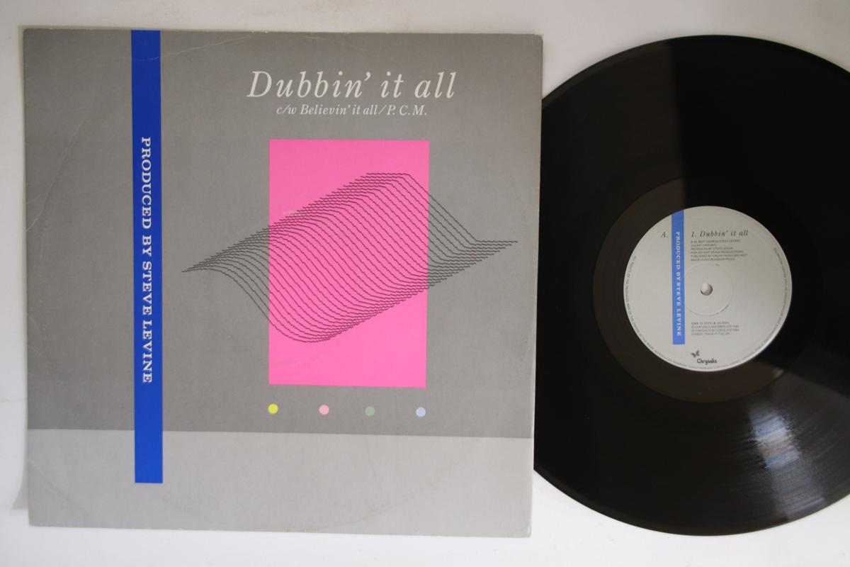 

12-дюймовая пластинка СТИВ ЛЕВИН - Dubbin It All CHS122775 CHRYSALIS 1984 UK Рок Б/У