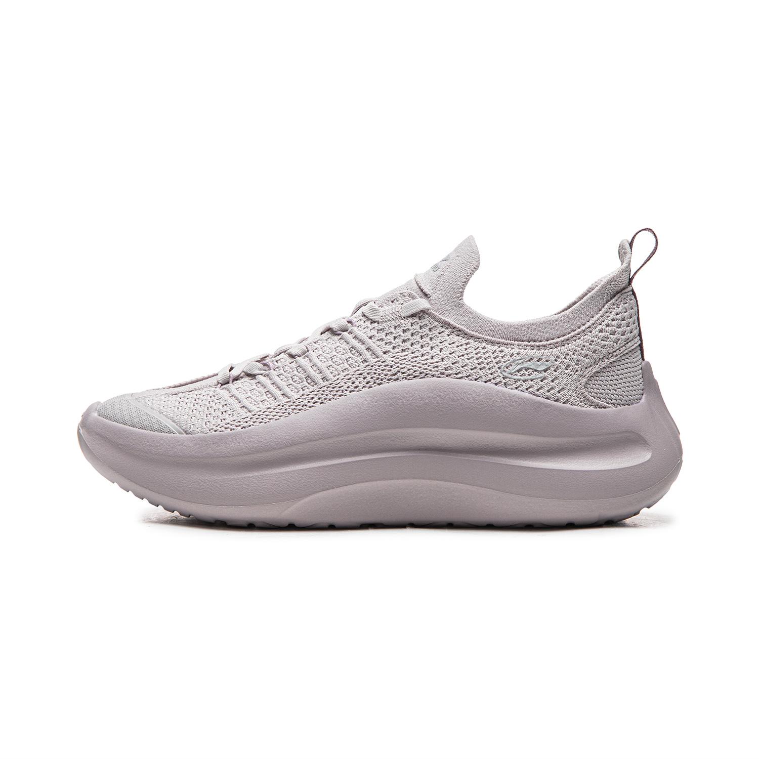 

Li Ning Cloud Wave Slip On Cushioning Slip Resistant Abrasion Resistant Lightweight Low top Casual Shoes Women s AGLW052-2 38