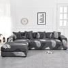 Elastic Sofa Covers for Living Room L Shape Sofa Need Buy 2 Pieces Stretch Corner Couch Cover Slipcovers Armchair 1/2/3/4 Seater