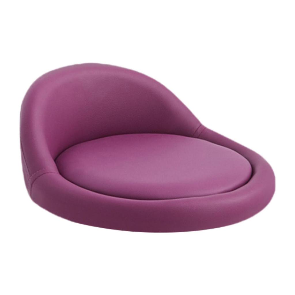 Round Kitchen Stool with Low Backrest And Easy Clean Feature