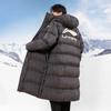 Li Ning CBA Puffer Jacket Men's Black Gray AFMU017-3