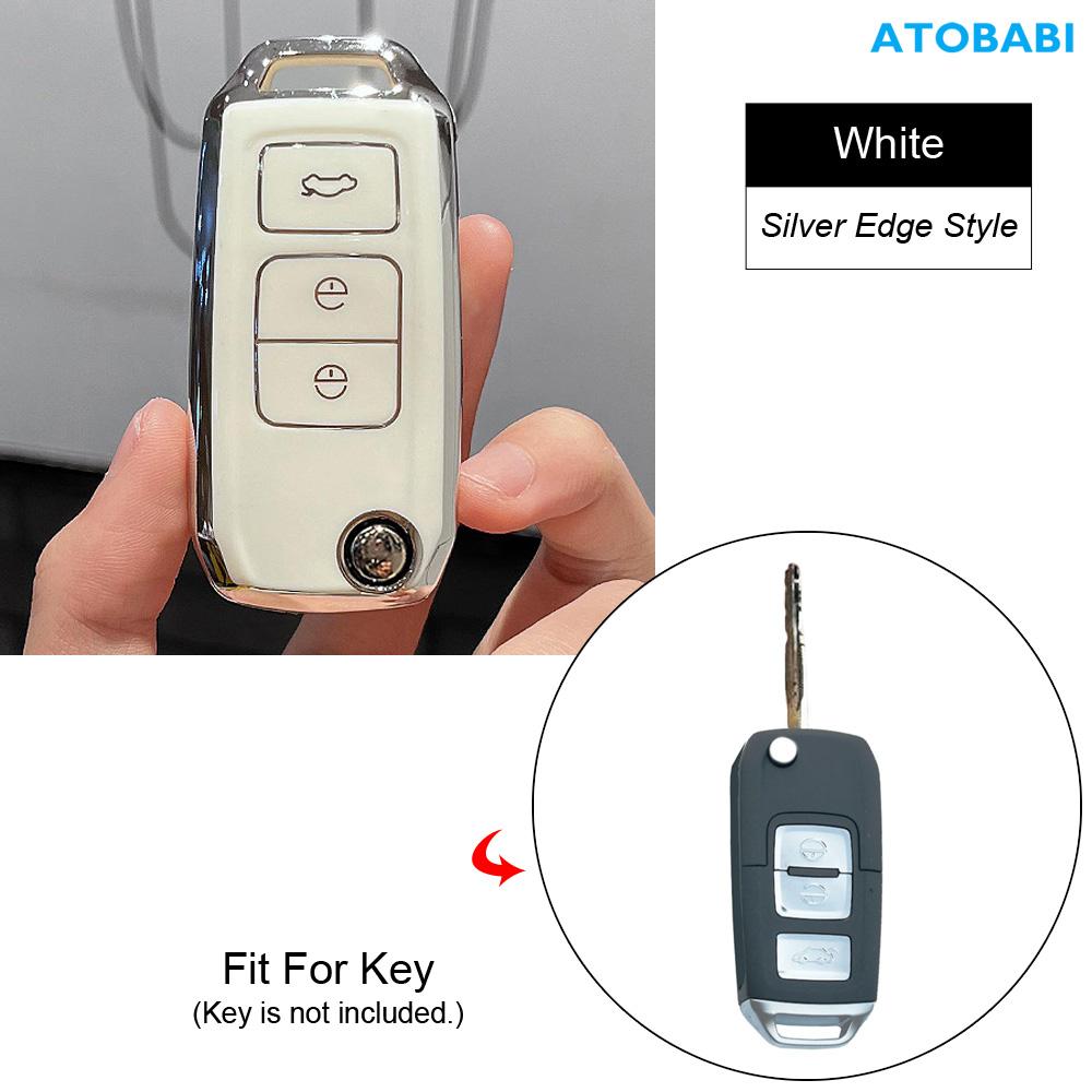 Tpu Car Key Cover Remote Fobs Key Case Protector Keychain Holder For Faw Besturn B30 X40 Auto Accessory