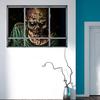 Halloween 3D Wall Sticker Scary Ghost Home Party Bar Decoration Wall Stickers (Size: 48x68 cm)