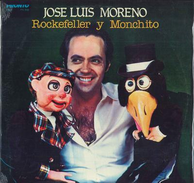 LP Record JOSE LUIS MORENO - Rockefeller Y Monchito PTS1088 Pronto 1980 Mexico Folk