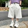 Boys Summer Casual Mid Length Shorts Embroidered Bear Kids Pants