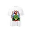 2026 Neues modisches Retro-Hip-Hop-Street-Style-T-Shirt mit Grafikprint für Herren, Kurzarm, Rundhalsausschnitt, bequem und locker geschnitten