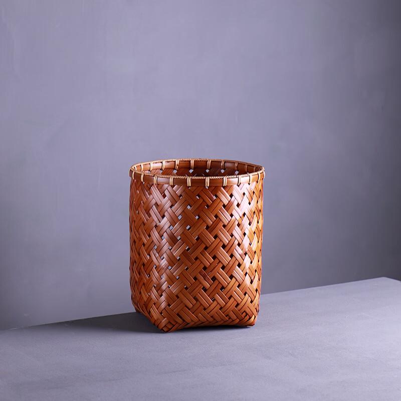

Ruhan Antiqued Bamboo Tung Oil Lacquer Fruit Basket