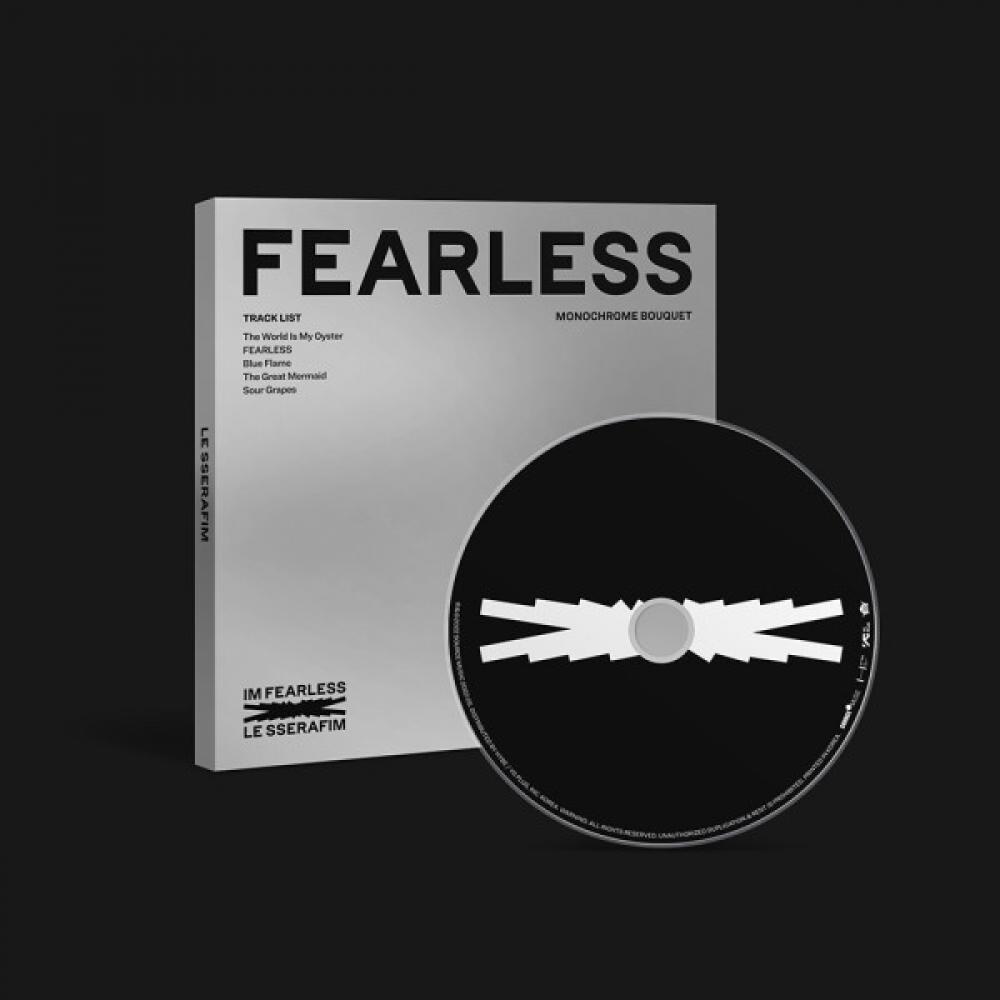 

МОНОХРОМНЫЙ БУКЕТ Вер.. 1-й мини-альбом THE SSERAFIM FEARLESS