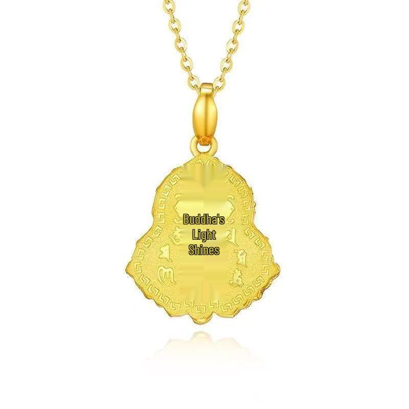 Hot Selling Smiling Maitreya Buddha Pendant Necklace - Lucky Versatile Accessory Gift