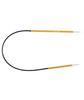Circular Knitting Needles - KNITPRO - K47051 - Metal - 25 Cm - Orange
