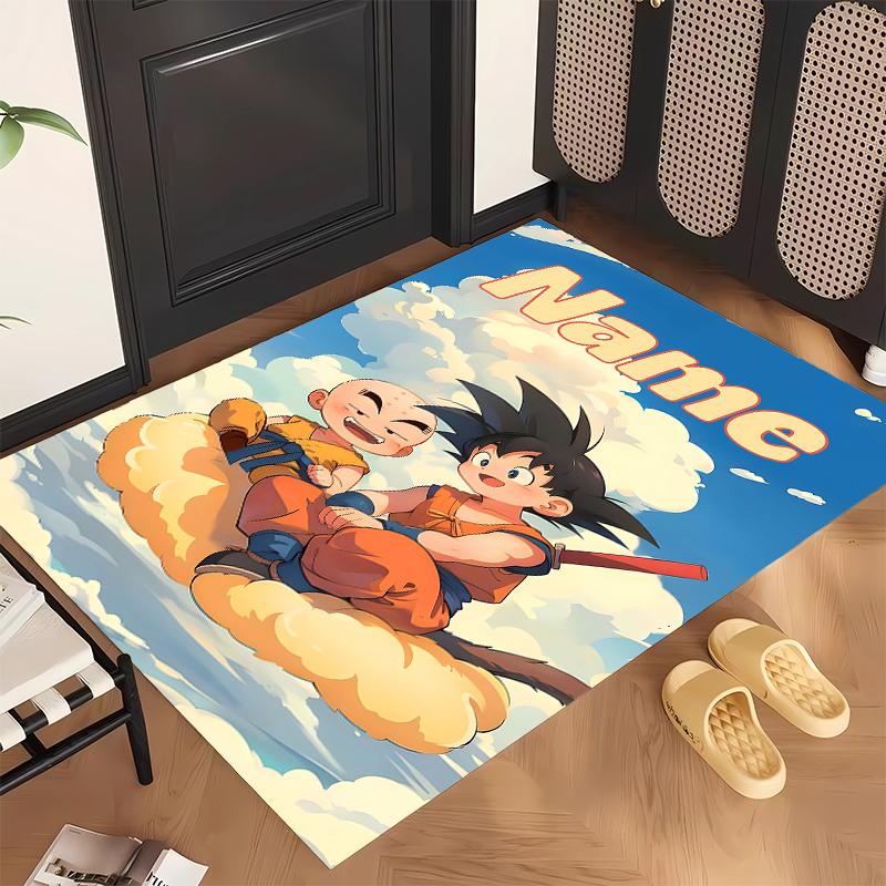 Dragon Ball (19) Personalisierter Name Büro Teppich Stilvolle Dekoration für Wohnzimmer Schlafzimmer Küche