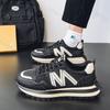 Fashion Mesh Breathable Low Top Thick Soled Sports Shoes for Men 2025 Autumn Fashion Trend Versatile Comfortable Casual Chunky sneakers