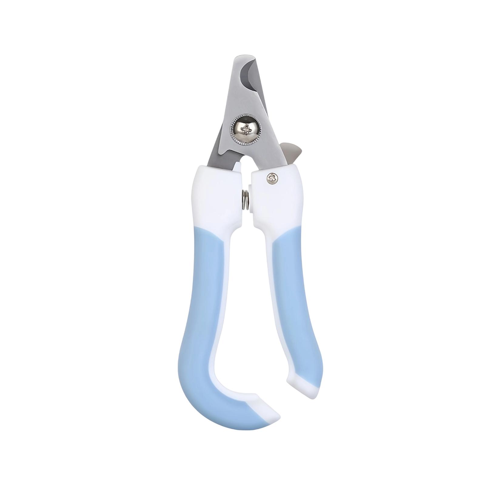 

& Когтерез для собак, Острый, С защитным кожухом - Предотвращает чрезмерное обрезание, Когтерезы для домашних животных One Size синий