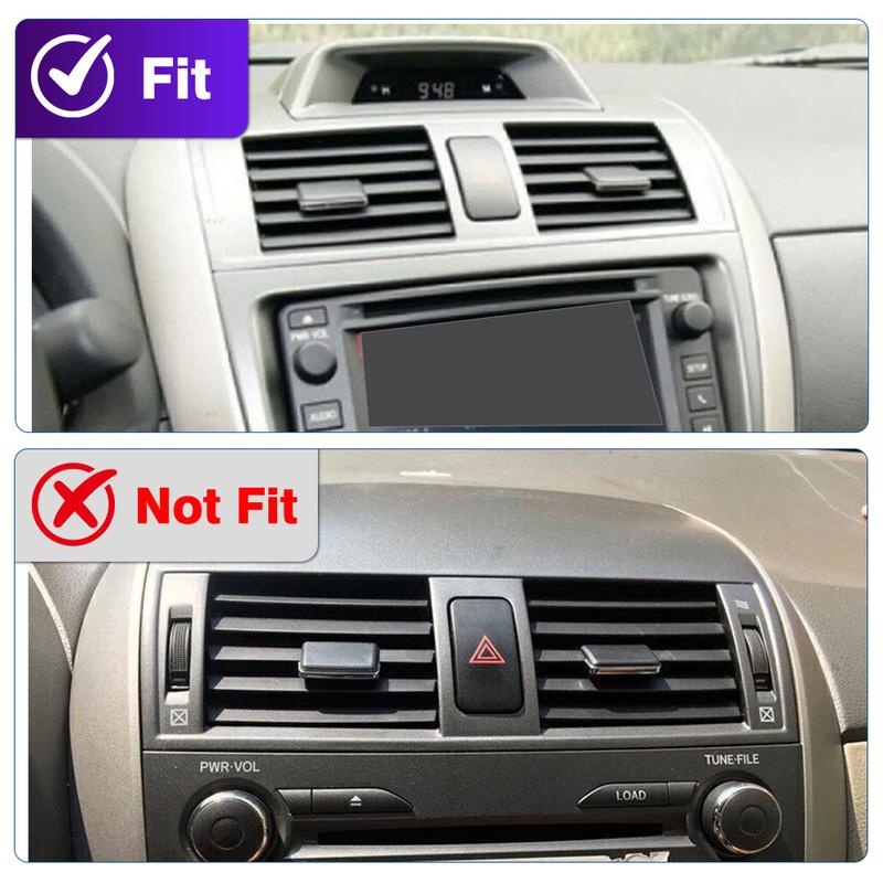Center Dash A/C Air Conditioner Central Air Outlet Panel Grill Cover for Toyota Corolla Altis 2009 2010 2011 2012 2013