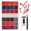 1 Bottles Of 10ml Glue 28 Colors Of Resin Dazzling,  Dazzling Kit With 1 Pieces Of Glue For Clothing Shoes Art Book Art 10ml