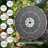 6.5W Solar Water Fountain with LED Colorful Lights & 3000mAh Battery, DIY Solar Bird Bath Fountain Pump, For Bird Bath Garden