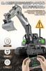 iKing Excavator Toy Remote Control Car with Degree RC Car Construction Vehicle for Beaches and Indoor and Outdoor Playground Toy Car for Boys Ages and