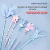 Cat Teaser Wand with Bell & Feathers - Bite-Resistant, Self-Play Toy
