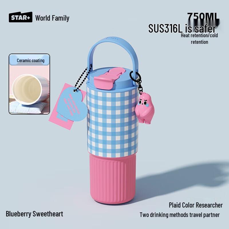 Shidajia Stainless Steel Insulated Straw Cup